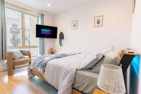 Scandinavian Retreat w/ Balcony • Bushwick Oasis - Image 3